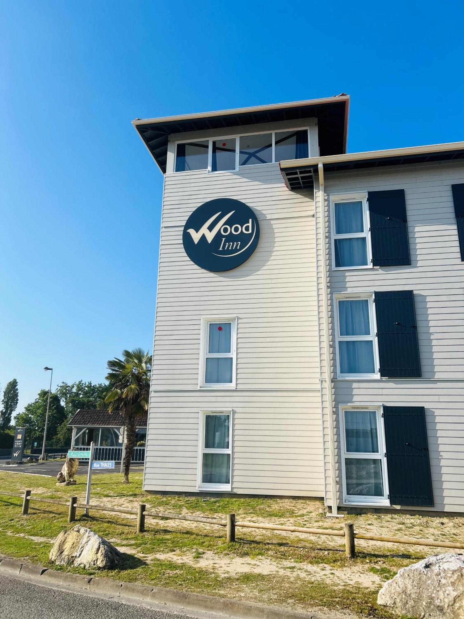 Hotel Wood Inn Bordeaux Aéroport Mérignac Exterior foto